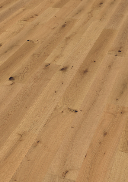 Landhausdiele Eiche astig 15 mm   gebürstet,  geölt, Klicksystem Bund à 2,90 qm